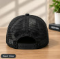 iShopping - Premium Black Mesh Trucker Cap For Men