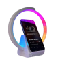 iShopping - Muzamil Store LED Light Wireless Charging & Bluetooth Speaker BT-256