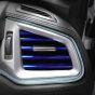 iShopping - M.Mart Car AC U Shape Moulding Decorative Strips Blue Pack Of 10