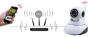 iShopping - Muzamil Store Dual Antenna 1080P WiFi IP Camera White (V380)