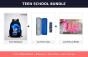 iShopping - School Squad Bundle 01– Backpack, Case & Lunch Box