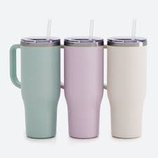 iShopping - Samark Stanley Tumbler Stainless Steel Vacuum Tumbler With Straw