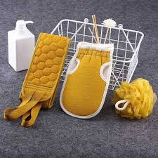 iShopping - Genshirt 3 Piece Bath Exfoliation Kit