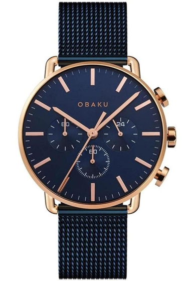 iShopping - Obaku Havn Ocean Watch For Men's Blue (V232GCVLML)