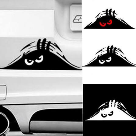 iShopping - Big Eyes Car Scratch Cover Sticker