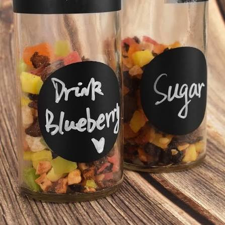 iShopping - Removable Spice Jar Stickers - 36pcs