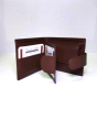 iShopping - Desire Fashion Leather Wallet For Men Dark Brown (XL-0004)