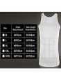 iShopping - Shop Zone Slim N Lift Vest For Men White-XX-Large