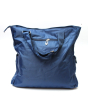 iShopping - Shopya Multi Pocket Polyester Tote Shoulder Bag For Women Blue