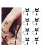 iShopping - G-Mart Cat Scare Cartoon Temporary Tattoo Sticker