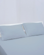 iShopping - Rainbow Linen Bed Sheet Set Queen Size Silver Grey (Pack Of 3)