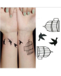 iShopping - G-Mart Bird Cage Temporary Tattoo Sticker