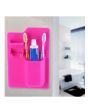 iShopping - G-Mart Waterproof Mighty Toothbrush Holder Silicone Pink