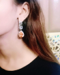 iShopping - Rg Shop fancy earring Orange