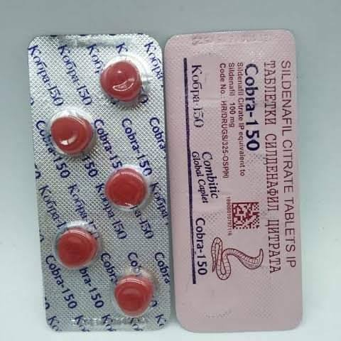 iShopping - Medz Power Black Cobra Tablet For Men - 150mg Pack of 5