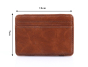 iShopping - Remax Ultra thin Magic Wallet For Men Brown