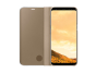 iShopping - Samsung Clear View Standing Gold Cover For Galaxy S8