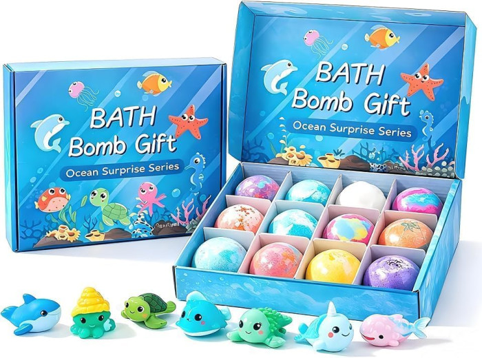 iShopping - Bubble Bath Bombs Fizzies with Toys