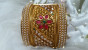 iShopping - Jewel Art Indian Kara Cuff Style With Lock