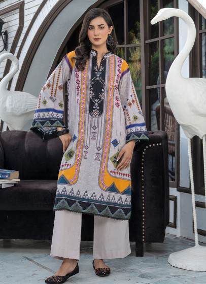 iShopping - Ahlam Sunlit Safari Printed Lawn Kurta Set 2-piece