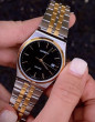 iShopping - Casio Black Dial Two-Tone Watch For Men (MTP-B145SG-1A)