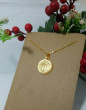 iShopping - Fashionism Ayatul Kursi Calligraphy Necklace For Women Gold