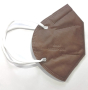iShopping - Griffe Communication KN95 Face Mask With Filter Brown