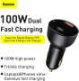iShopping - Baseus 100W Dual Port Car Charger