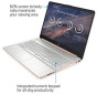 iShopping - HP 15.6" AMD Ryzen 5 3500U 8GB 256GB SSD NVMe RX Vega 8 Laptop Rose Gold (15-EF0025WM)