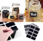 iShopping - Waterproof Jars Stickers Kitchen Label Stickers - 72 Pcs Set 