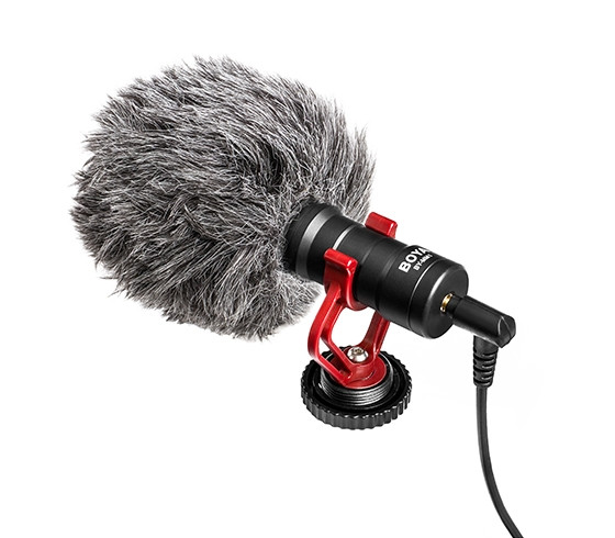 iShopping - Muzamil Store Cardioid Shotgun Microphone BY-MM1 - Black