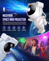 iShopping - Rg Shop Galaxy Astronauts Projector Light with Wireless Remote