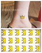 iShopping - Ferozi Traders 3D Crown Cartoon Temporary Tattoo