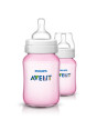 iShopping - Philips Avent Classic Plus Baby Bottle 260ML 2 Pcs - 1m+ (SCF564/27)