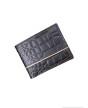 iShopping - Xaroosha Crocodile Texture Wallet for Mens Black