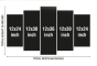 iShopping - Frame Flare Ayat-Ul-Kursi And Kalma Wall Frame - 5pcs
