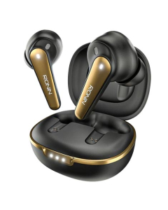 Ronin Eclipse Earbuds (R-7065 A)-Jet Black