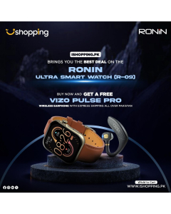 Ronin Ultra Smart Watch (R-09) - Get Free Gift