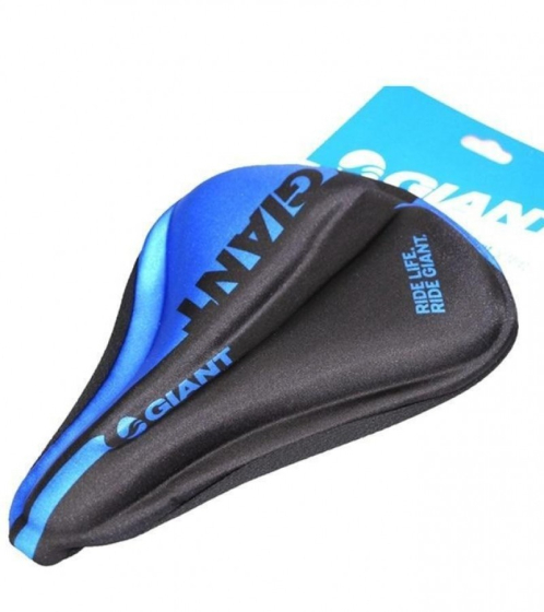 iShopping - Ferozi Traders Giant Bicycle Seat Gel Cushion Cover- Blue