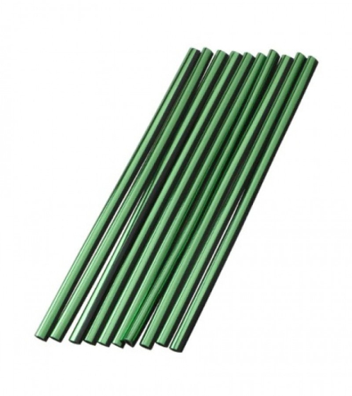 iShopping - Ferozi Traders Car Air Conditioner Decorative U Shape Strips Green Pack Of 10
