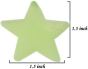iShopping - Scenic Accessories Glowing Stars Wall Sticker 100 Pcs 