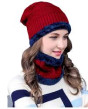 iShopping - SS Mart Winter Cap and Neck For Unisex - Red
