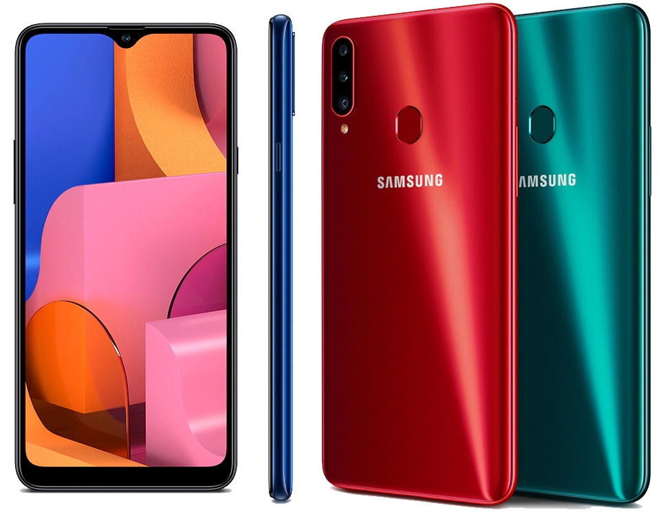 SAMSUNG GALAXY A20S 32GB+3GB BLUE - OFFICIAL WARRANTY - Online Shopping in Pakistan